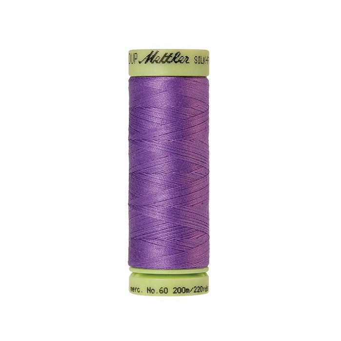 Purple thread with Mettler Cotton 60 branding.