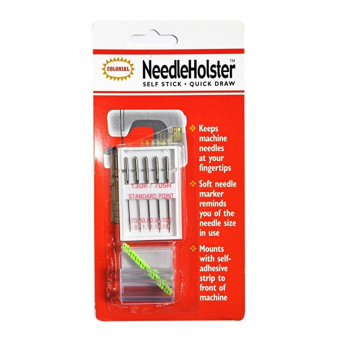 Packaged needle storage cassette.