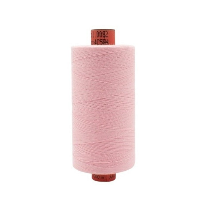 Spool of pink thread with Rasant branding.
