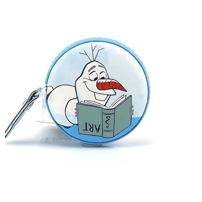Tape measure cover with Olaf from the movie Frozen.
