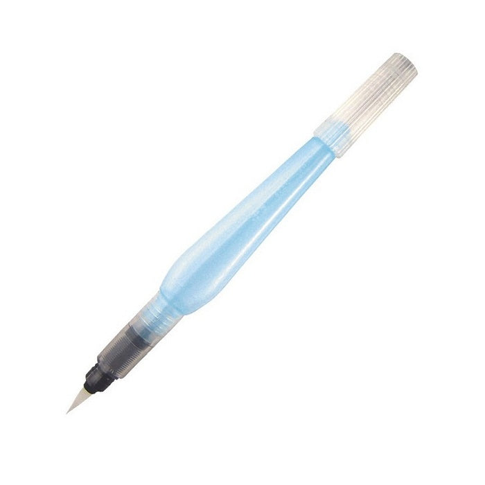 Refillable plactic water pen with brush.
