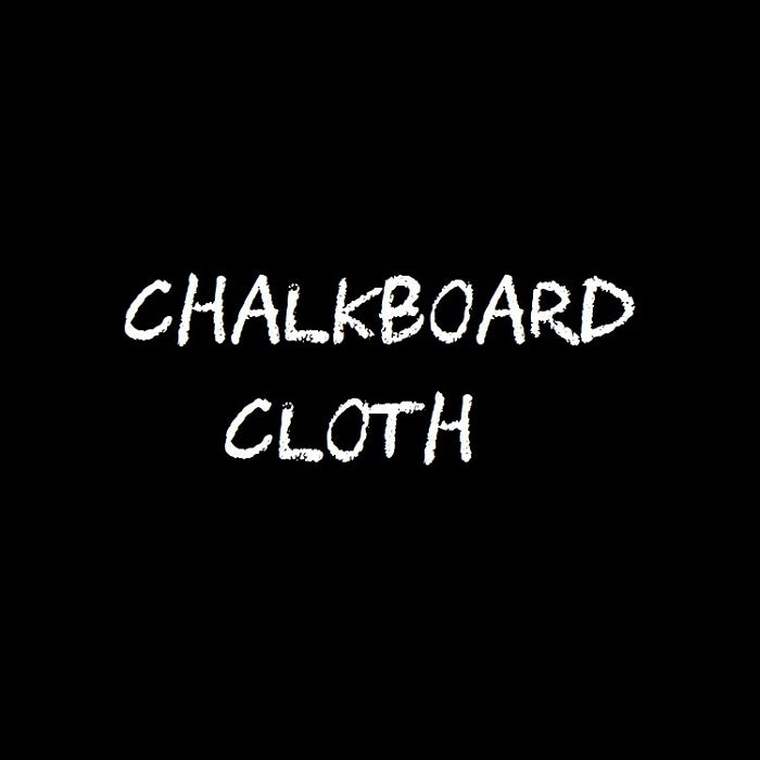 Black swatch with Chalkboard Cloth text.