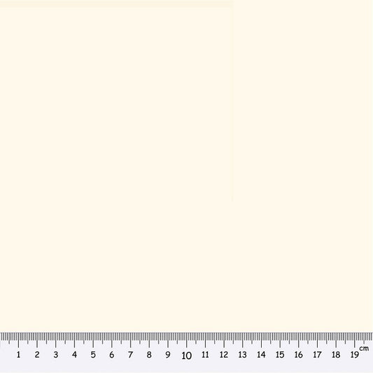 Homespun fabric swatch in cream.