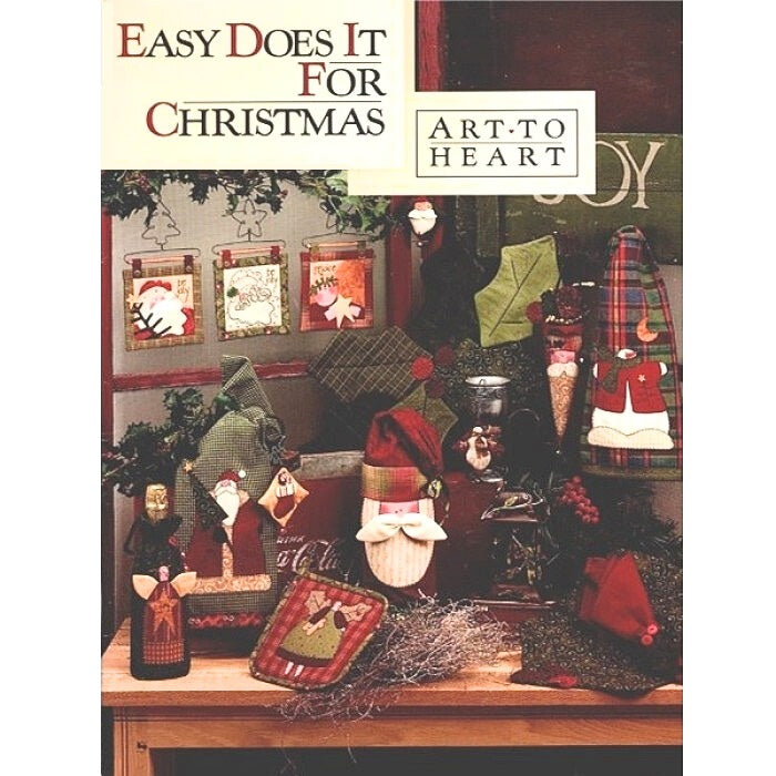 Christmas craft pattern book.