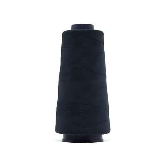 Navy overlocking thread cone.