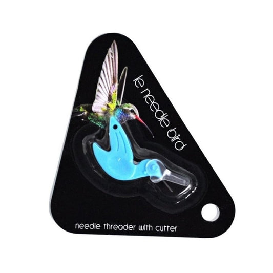 Sky blue hummingbird needle treader with cutter