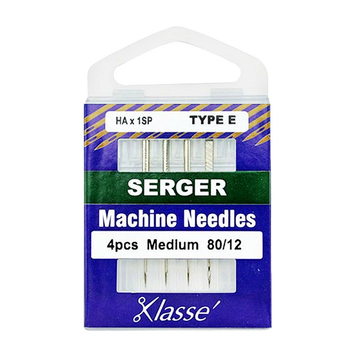 Pack of overlocker needles with Klasse branding.