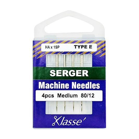 Pack of overlocker needles with Klasse branding.