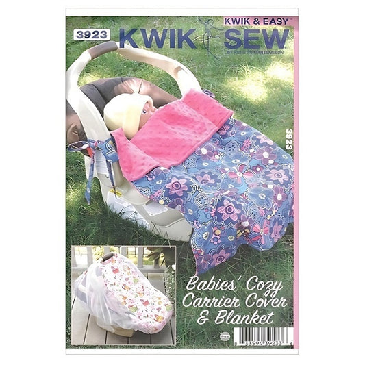 Pattern cover with babies carrier covers.