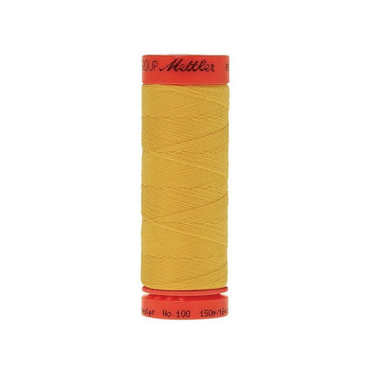 Spool of Mettler 150m yellow thread.