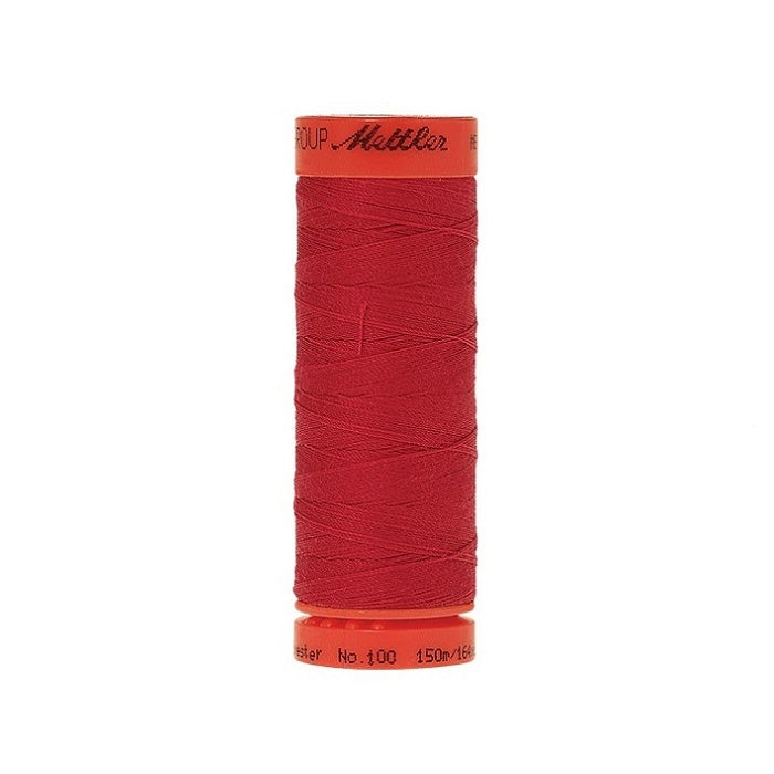 Spool of Mettler 150m red thread.