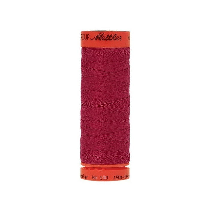 Spool of Mettler 150m red thread.