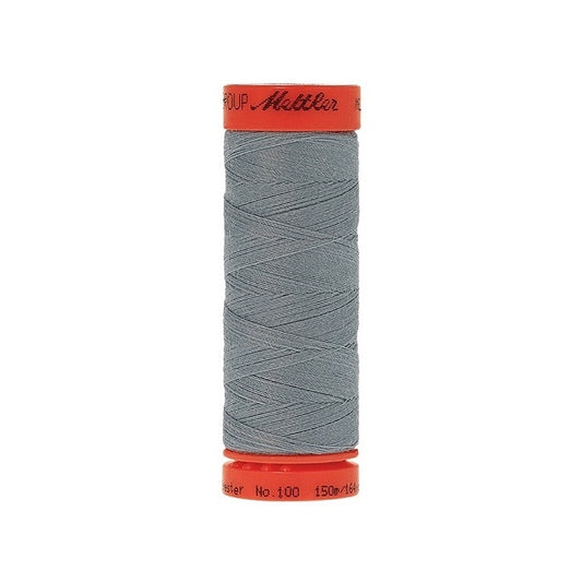 Spool of Mettler 150m mid grey thread.