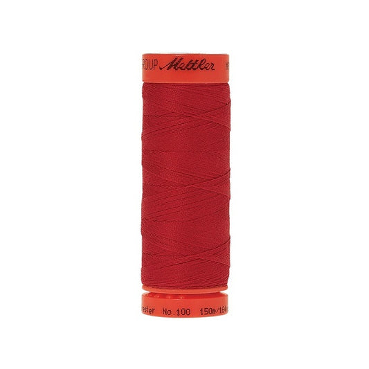 Spool of Mettler 150m red thread.