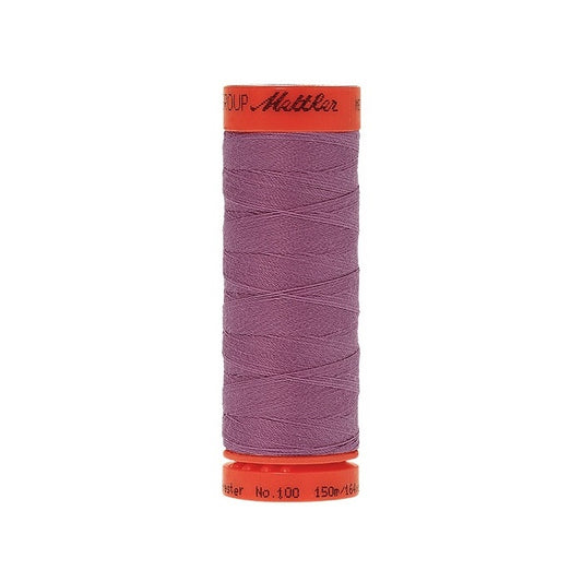 Spool of Mettler 150m violet purple thread.