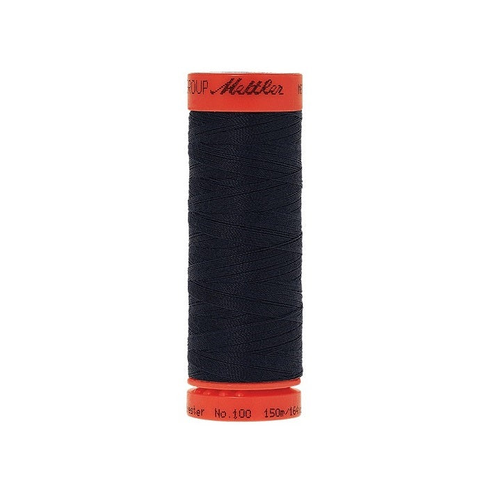 Spool of Mettler 150m black thread.