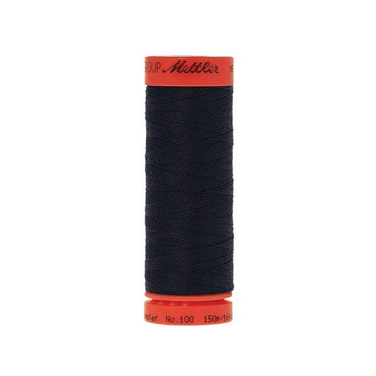 Spool of Mettler 150m black thread.