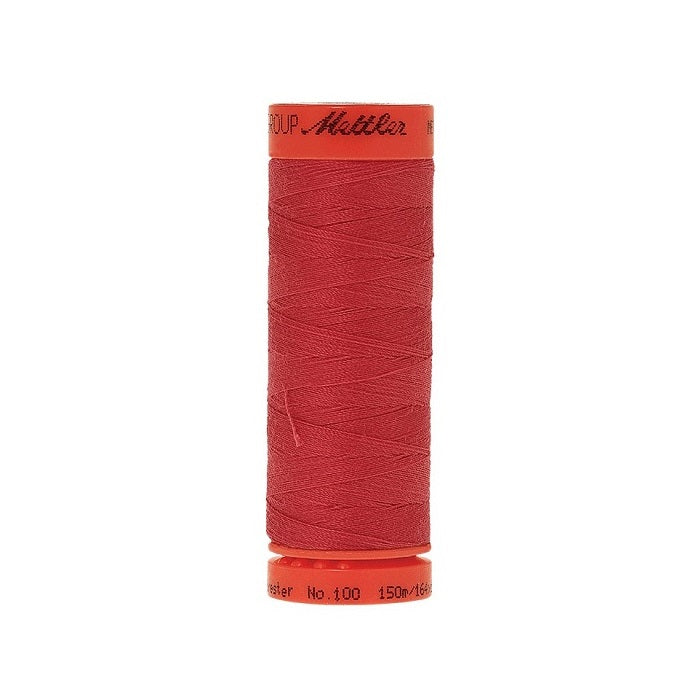 Spool of Mettler 150m red thread.