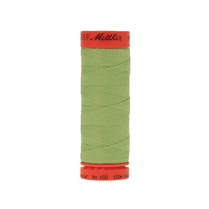 Spool of Mettler 150m mint green thread.