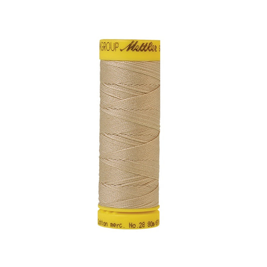 Light Beige thread with Mettler Cotton 28 branding.