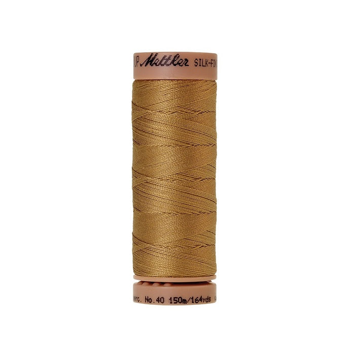 Dark beige thread with Mettler Cotton 40 branding.