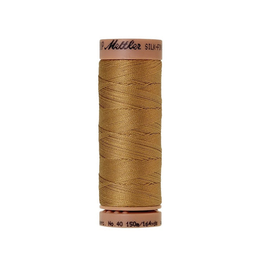 Dark beige thread with Mettler Cotton 40 branding.
