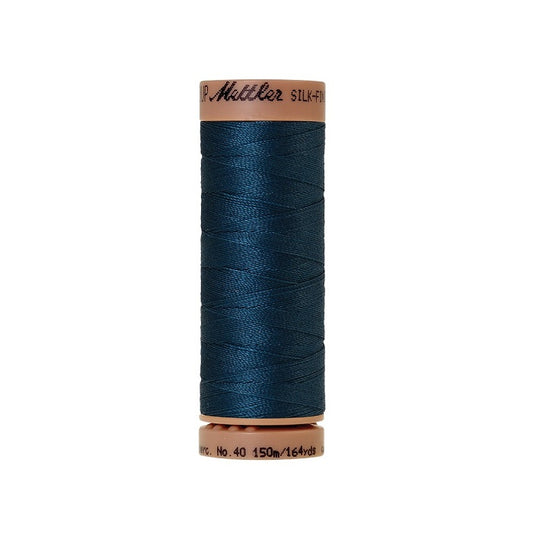 Dark Blue thread with Mettler Cotton 40 branding.