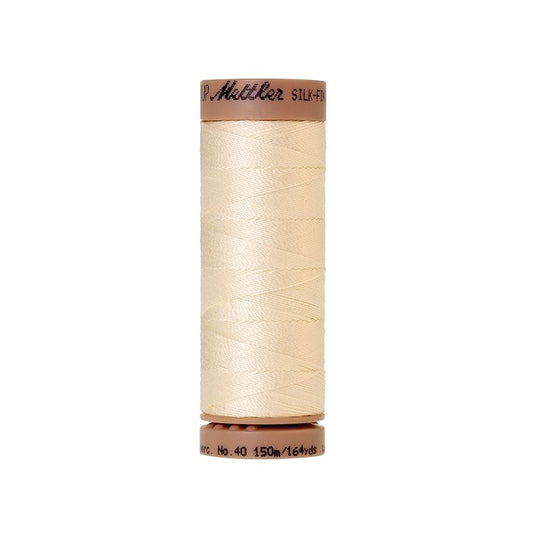 Light beige thread with Mettler Cotton 40 branding.