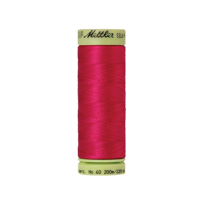 Dark pink thread with Mettler Cotton 60 branding.