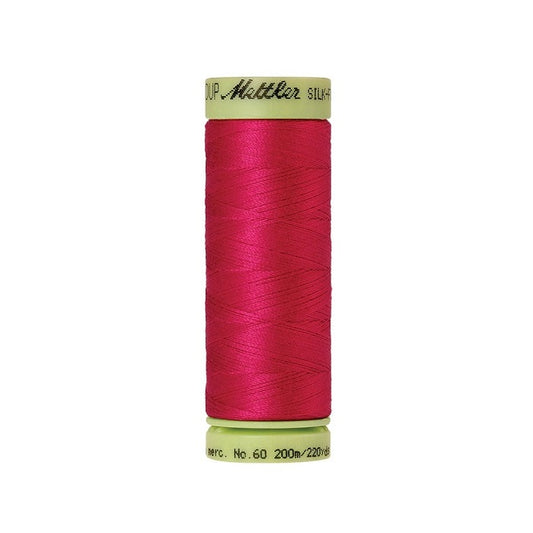 Dark pink thread with Mettler Cotton 60 branding.
