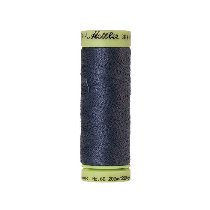 Blue thread with Mettler Cotton 60 branding.