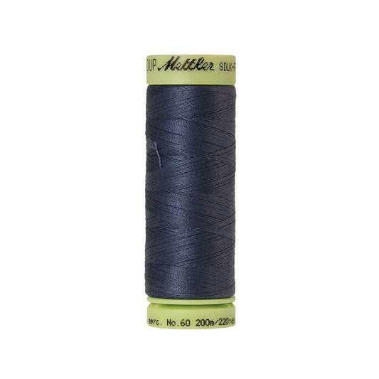 Blue thread with Mettler Cotton 60 branding.