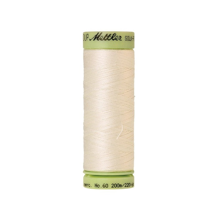 Light beige thread with Mettler Cotton 60 branding.