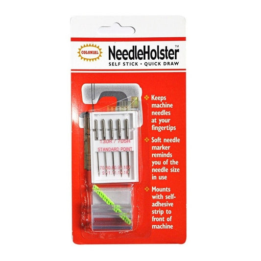 Packaged needle storage cassette.