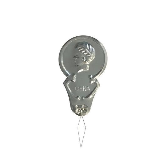 Aluminium needle threader.