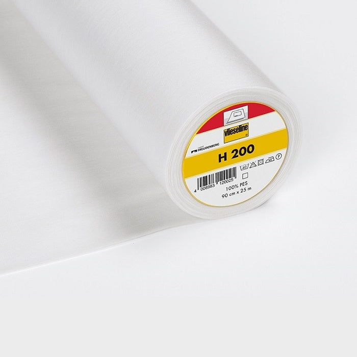 Roll of interfacing with Vilene H200 branding.