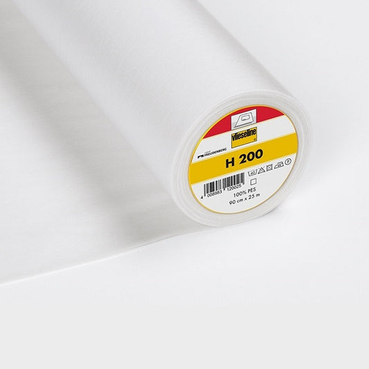 Roll of interfacing with Vilene H200 branding.