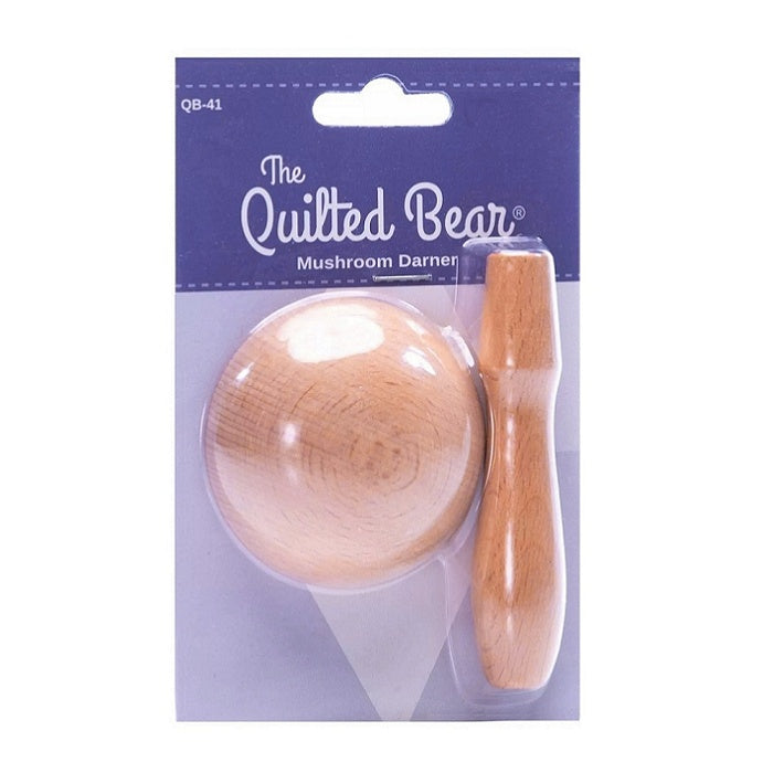 Packaged wooden mushroom darner.