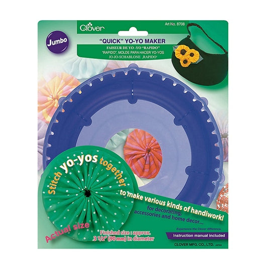 Large round yo-yo maker in Clover packaging.